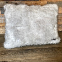 Load image into Gallery viewer, Faux Fur Luxury Ice Grey ,Lounge Snuggle Cushion Design