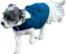 Load image into Gallery viewer, Animal Outfitters  Moody Blue Windsor Dog Coat
