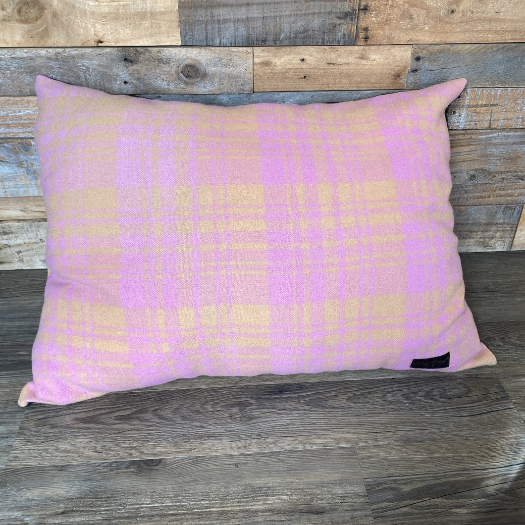 Luxury Lounge Snuggle Cushion- Pink & Beige Design