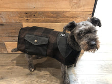 Load image into Gallery viewer, Swanndri Classic Wool Dog Coat- Timber Check
